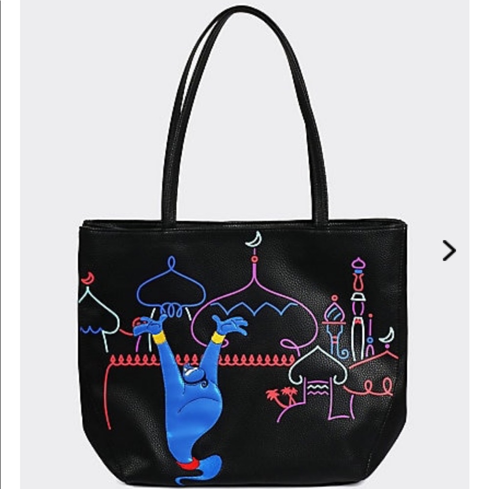 Nwt Danielle Nicole Disney Aladdin Genie Tote - image 2